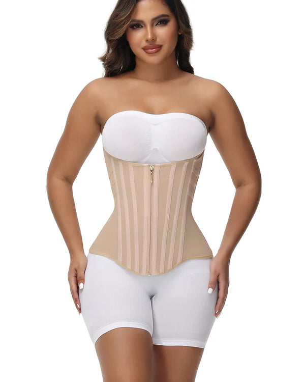 SABLE Zip-Front Waist Cincher