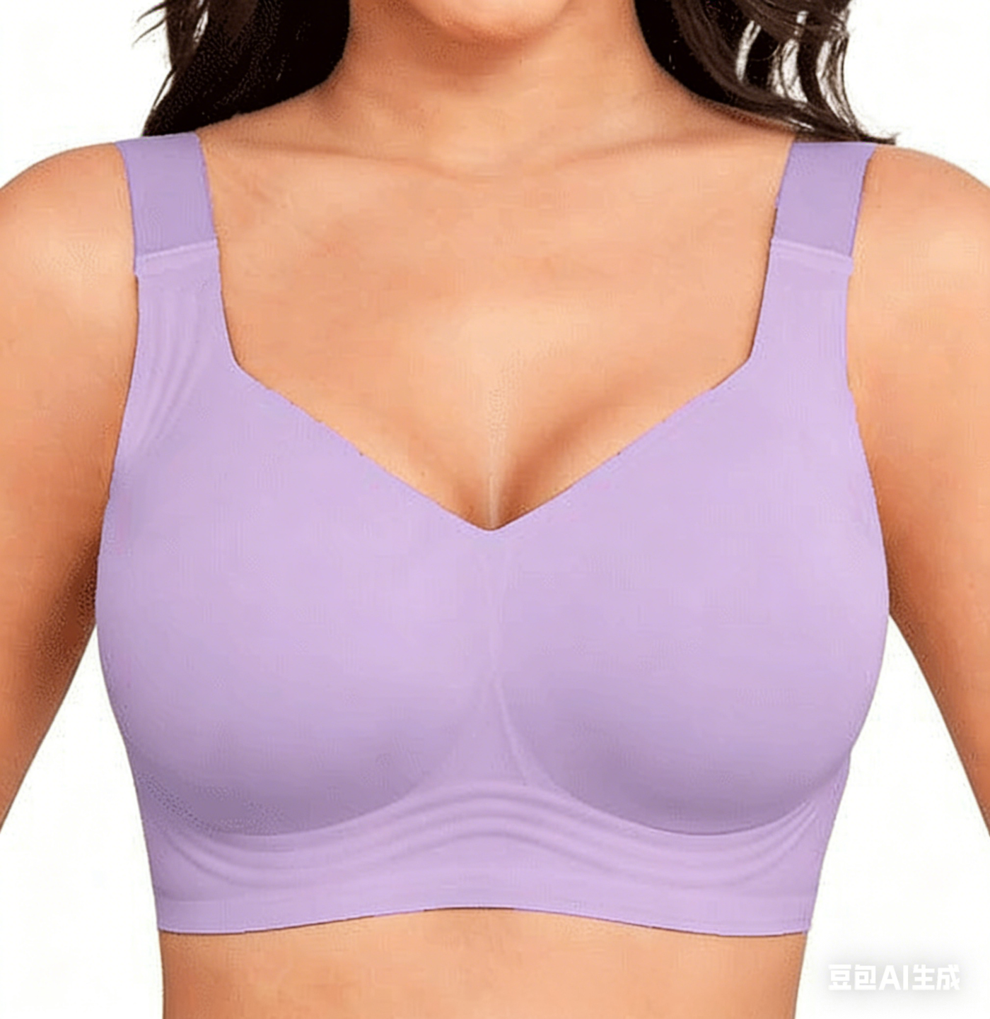 Full-Coverage Wireless Bra