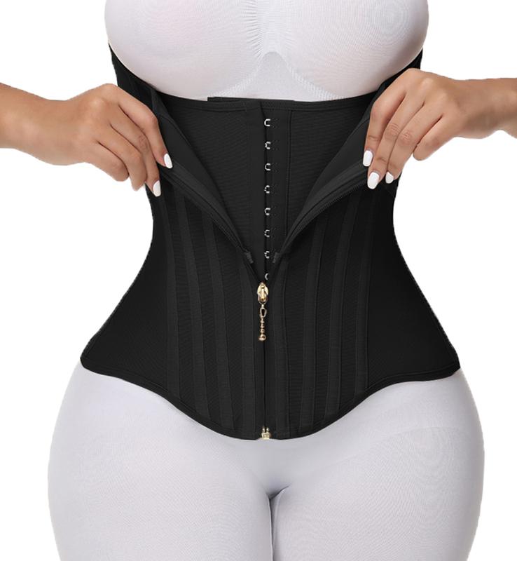 SABLE Zip-Front Waist Cincher