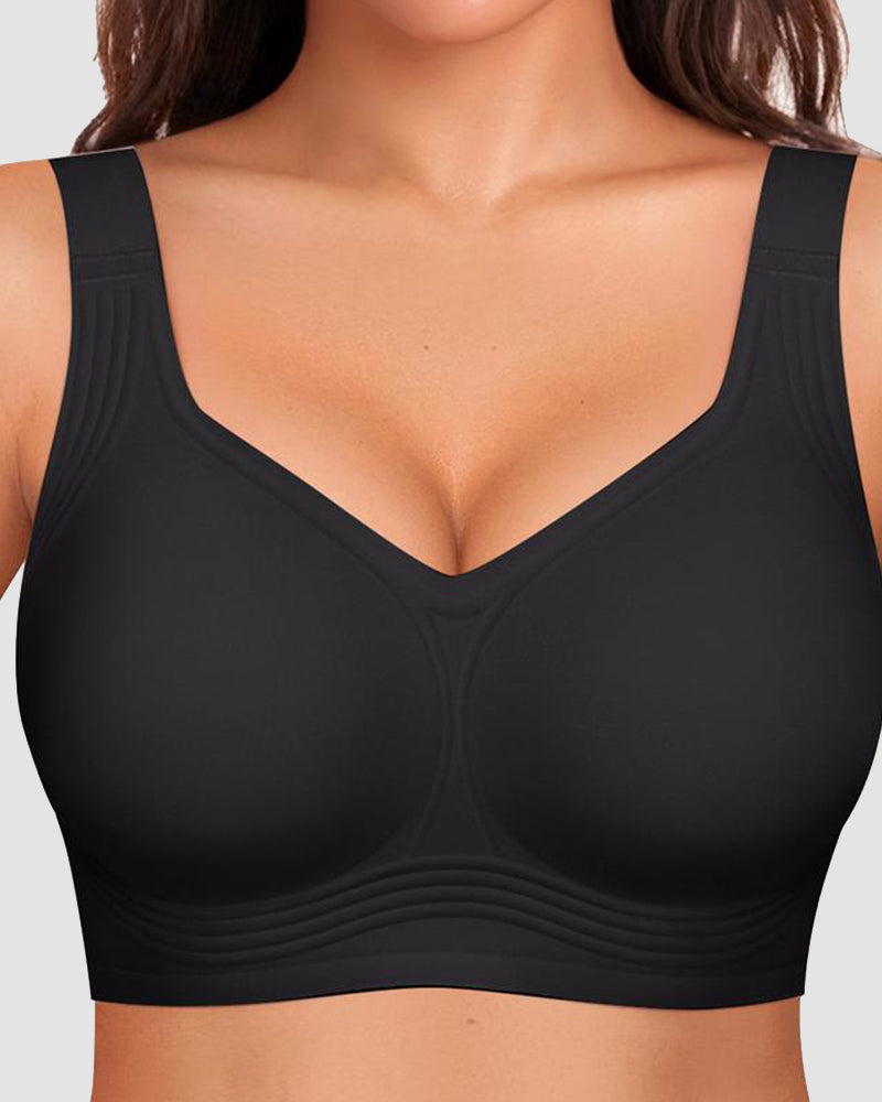 Full-Coverage Wireless Bra