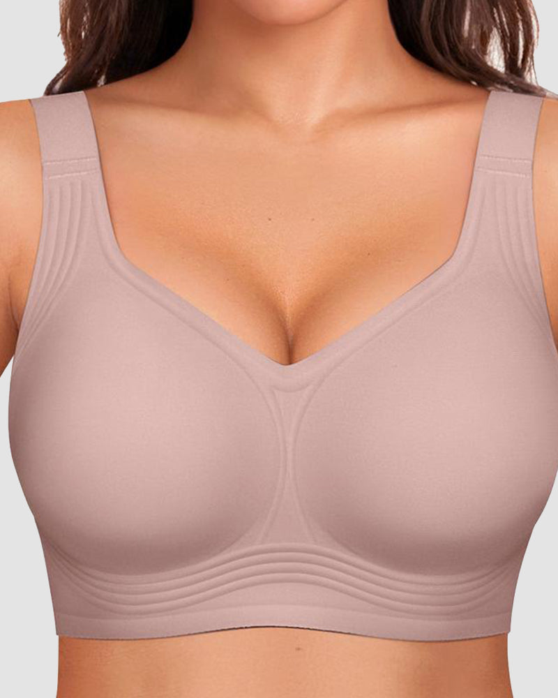 Full-Coverage Wireless Bra
