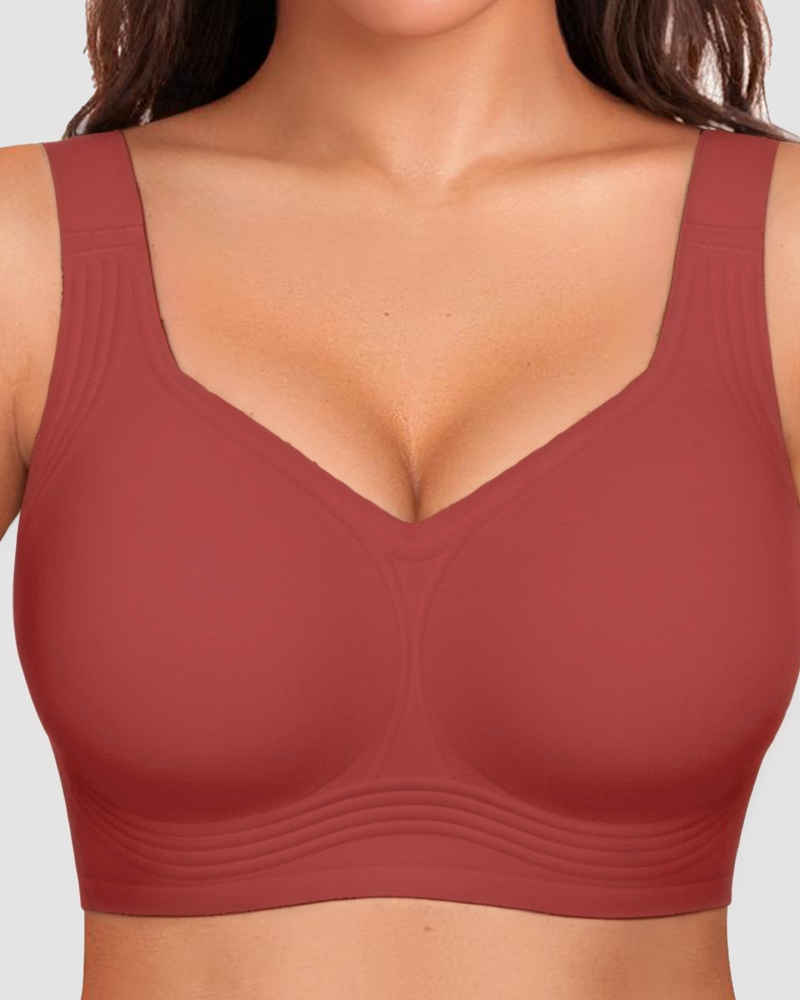 Full-Coverage Wireless Bra