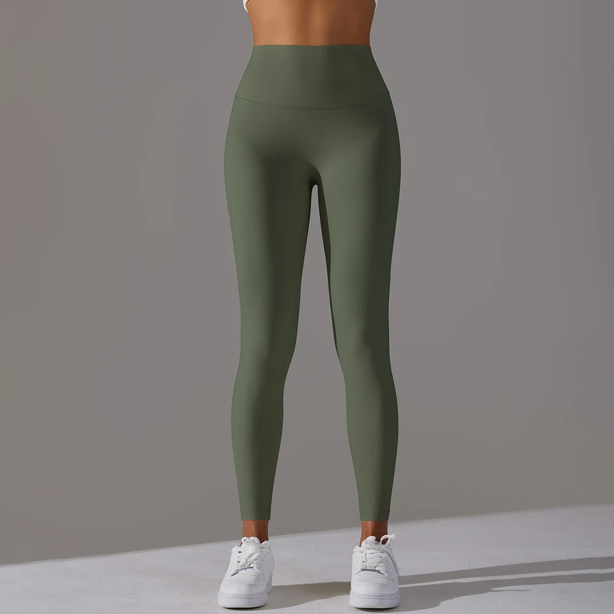 High-Waist Seamless Yoga Leggings