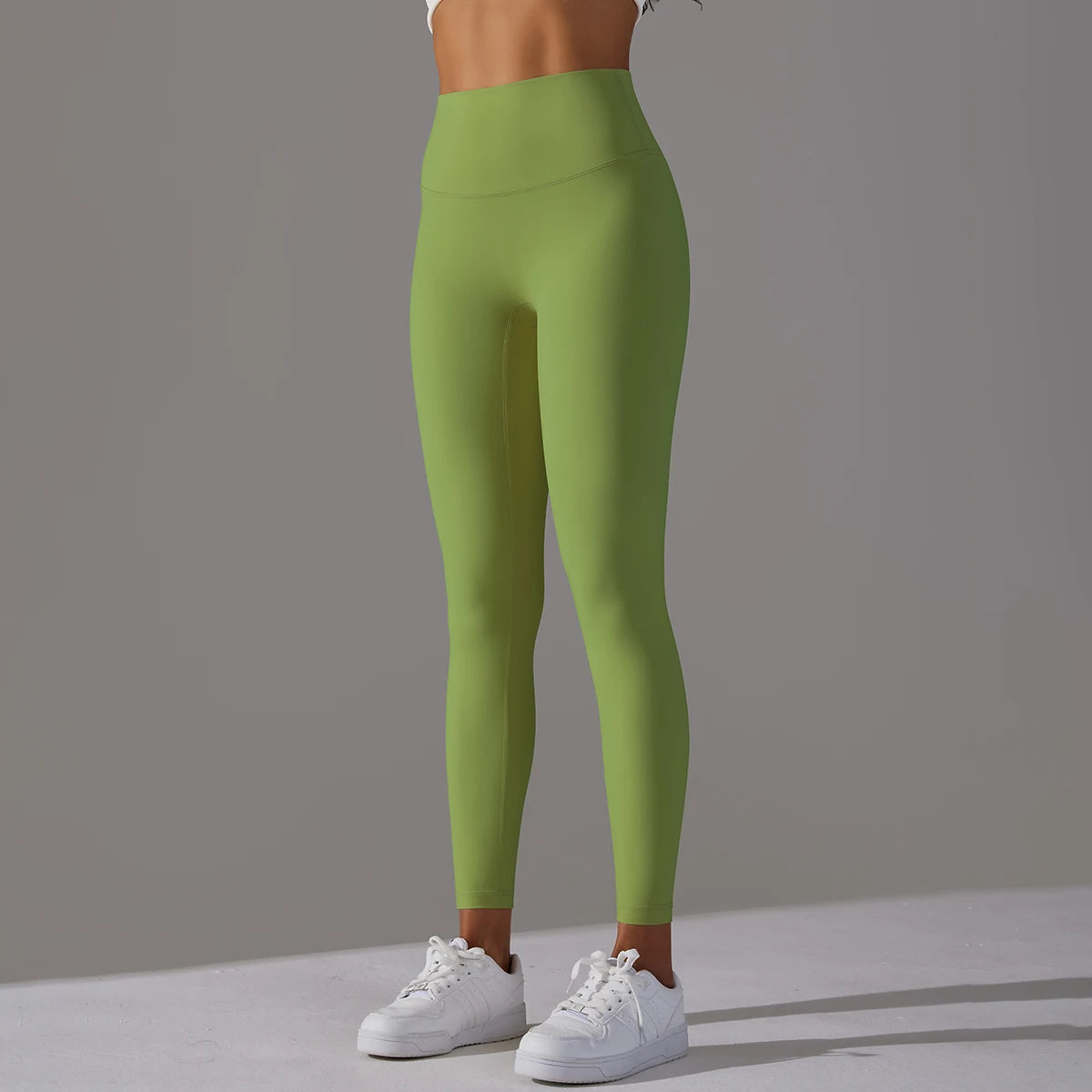 High-Waist Seamless Yoga Leggings