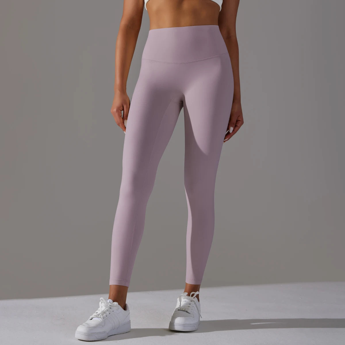 High-Waist Seamless Yoga Leggings
