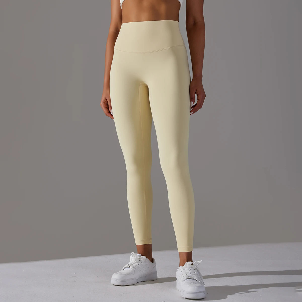 High-Waist Seamless Yoga Leggings