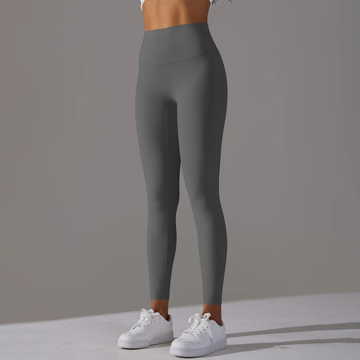 High-Waist Seamless Yoga Leggings