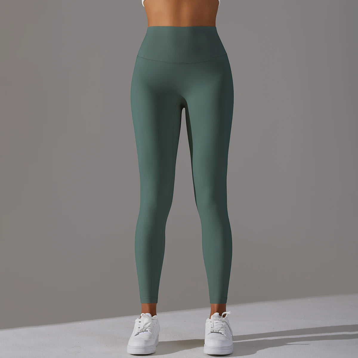 High-Waist Seamless Yoga Leggings