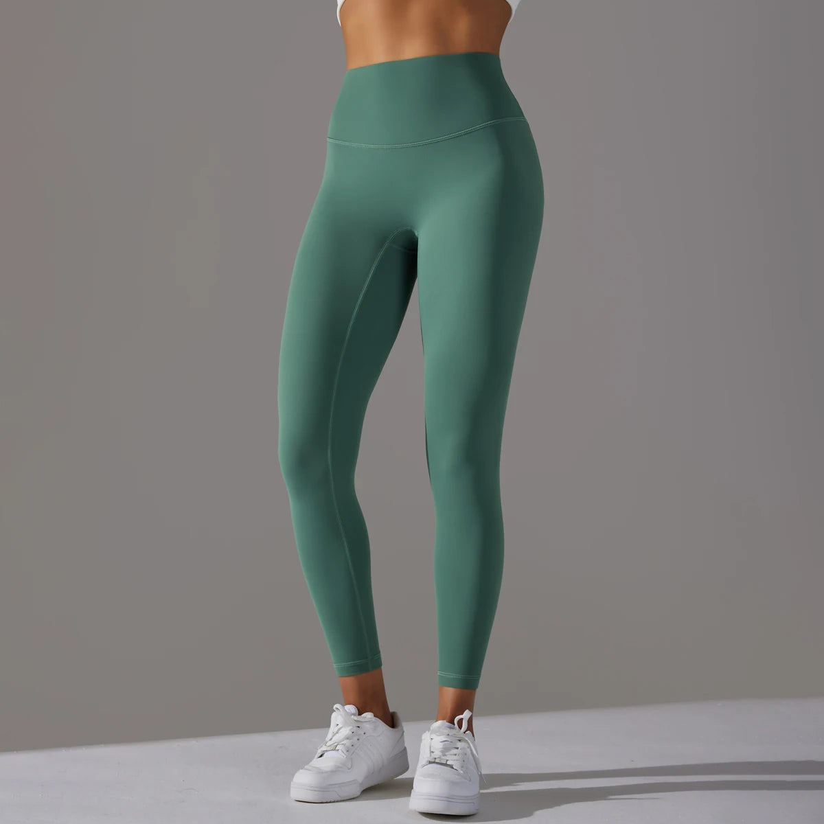 High-Waist Seamless Yoga Leggings