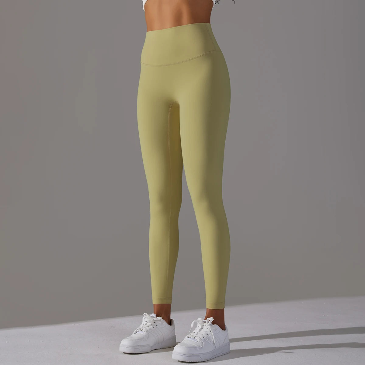 High-Waist Seamless Yoga Leggings