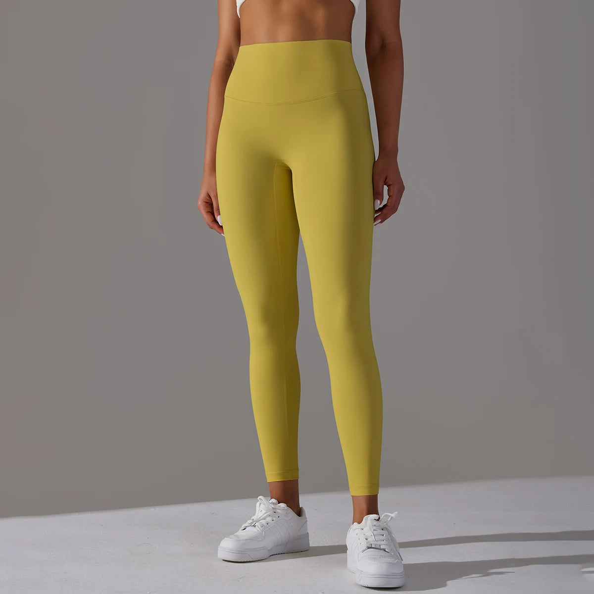High-Waist Seamless Yoga Leggings