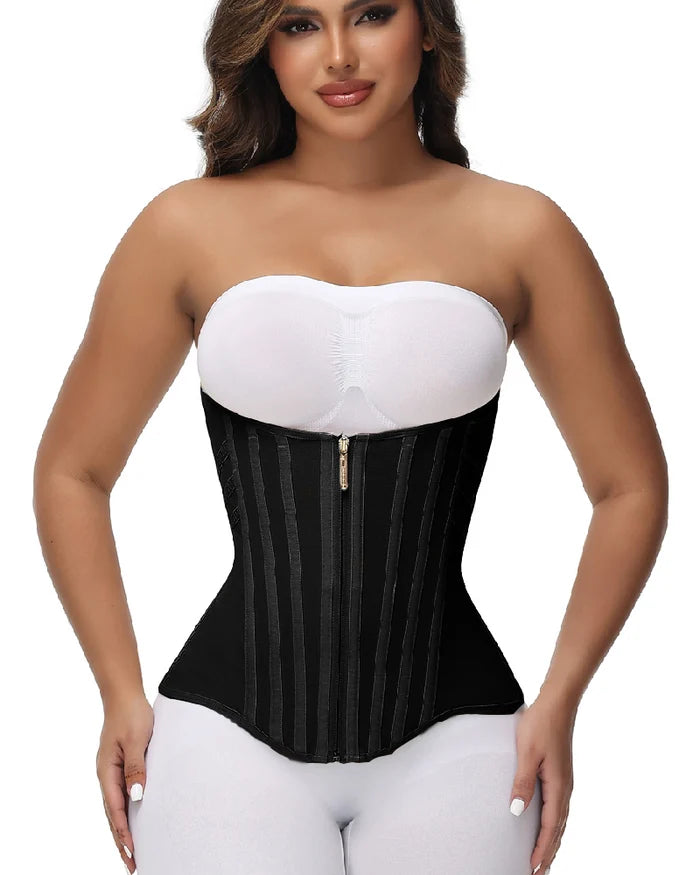 SABLE Zip-Front Waist Cincher