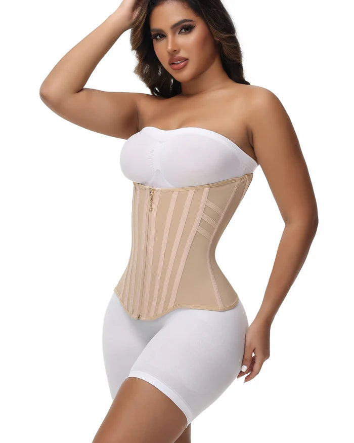 SABLE Zip-Front Waist Cincher