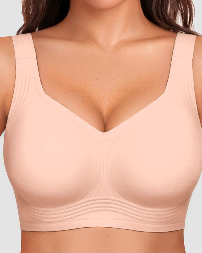 Full-Coverage Wireless Bra